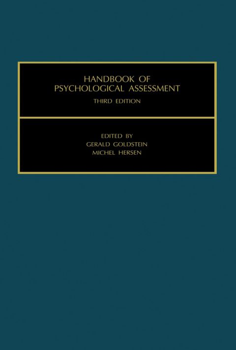 Handbook of Psychological Assessment